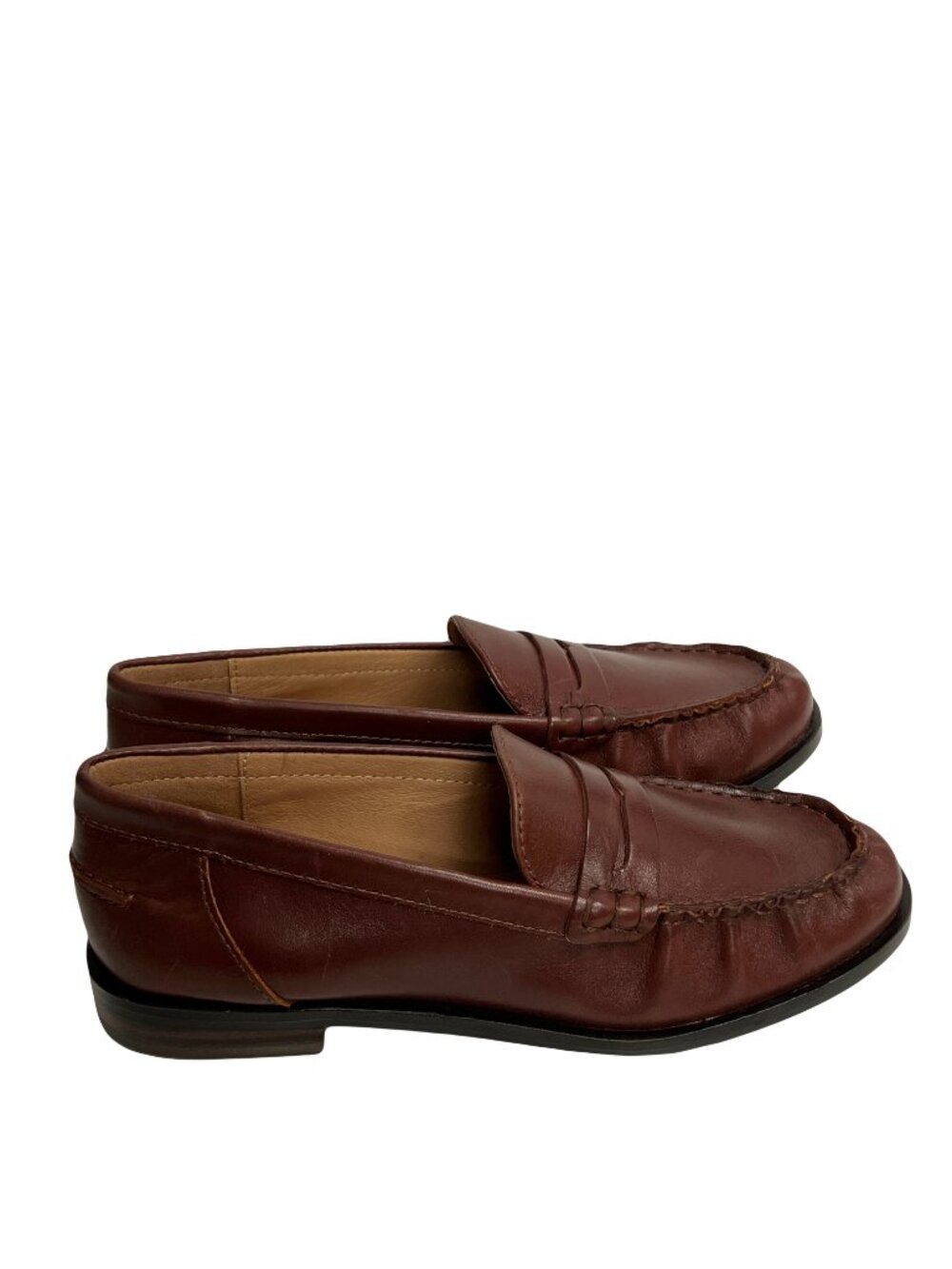 Madewell NYE Penny Loafers Apple Butter Brown Size 7 NEW IN BOX - Picture 6 of 8
